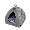 Custom New Product Covered Portable Dog Cat Bed Cave Cute Puppy Bed Cat Teepee Cushion House for Wholesale