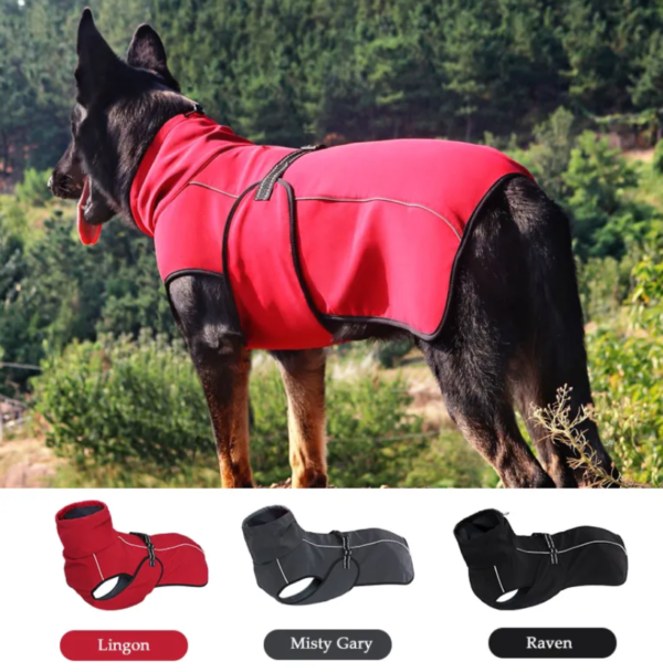 Hot Sale High Quality Comfortable Winter Autumn Dog Clothes Reflective Windproof Warm Dog Coat -