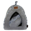 Custom New Product Covered Portable Dog Cat Bed Cave Cute Puppy Bed Cat Teepee Cushion House for Wholesale