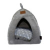 Custom New Product Covered Portable Dog Cat Bed Cave Cute Puppy Bed Cat Teepee Cushion House for Wholesale