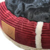 Popular Soft Plush Round Shape Pet Sofa Luxury Dog Bed Comfy Cat Cushion Warm Pet Cuddler
