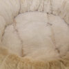 Popular Soft Plush Round Shape Pet Sofa Luxury Dog Bed Comfy Cat Cushion Warm Pet Cuddler