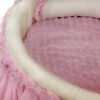 Manufacturer Wholesale Baby Pink and Cream Princess Pet Bedding with Romantic Tulle Skirt Pet Bed House Couch Sofa for Princess Dog Cat Rabbit Designer Pet Bedding With Pillows Toys Blankets
