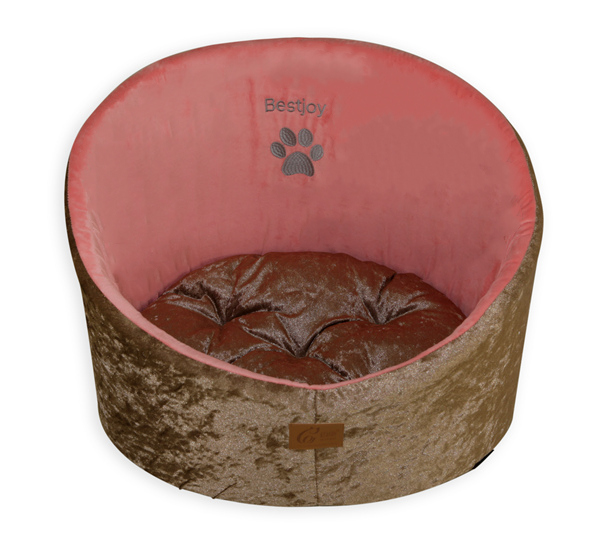 Manufacturer Designer Pet Bed Princess Dog Bed Custom Handmade Pet Transformer House Small Dog Sofa Bed Personalized Cat Mattress Bed With Paw Shape Embroidery Indoor Floor Cushion