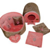 Manufacturer Designer Pet House Princess Dog Bed Custom Handmade Pet Transformer House Small Dog Sofa Bed Personalized Cat House Bed With Reversible Cushion Mat Indoor Floor House