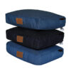 Manufacturer Washable Removable Rectangle Urban Denim Pet Bed Sofa Dog Mat Cushion Cat Mattress Couch Pad Indigo Pet Bed Duvet Cover Zippered Floor Cushion for OEM ODM Wholesale