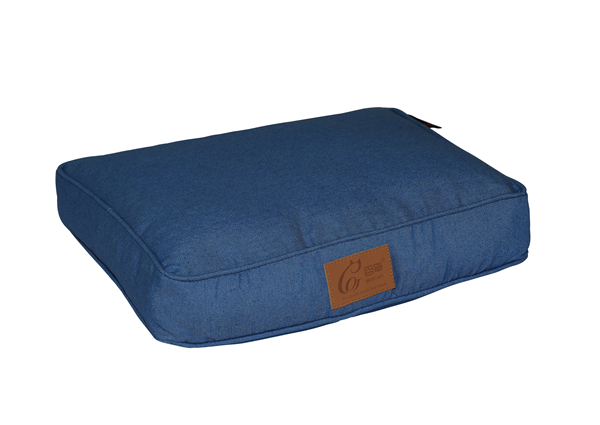 Manufacturer Washable Removable Rectangle Urban Denim Pet Bed Sofa Dog Mat Cushion Cat Mattress Couch Pad Indigo Pet Bed Duvet Cover Zippered Floor Cushion for OEM ODM Wholesale