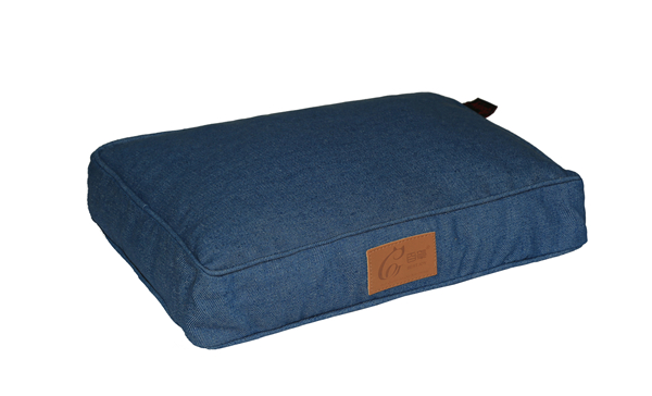 Manufacturer Washable Removable Rectangle Urban Denim Pet Bed Sofa Dog Mat Cushion Cat Mattress Couch Pad Indigo Pet Bed Duvet Cover Zippered Floor Cushion for OEM ODM Wholesale