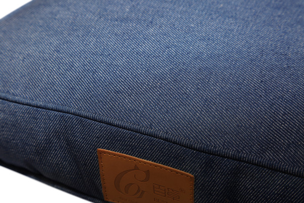 Manufacturer Washable Removable Rectangle Urban Denim Pet Bed Sofa Dog Mat Cushion Cat Mattress Couch Pad Indigo Pet Bed Duvet Cover Zippered Floor Cushion for OEM ODM Wholesale