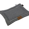 Manufacturer One-Piece Design Stripe Print Cotton Canvas Pet Bed Sofa Large Dog Mat Cushion Quilted Cat Mattress Pad Indoor Floor Decorative Machine Washable Cushion Pad OEM ODM for Wholesale