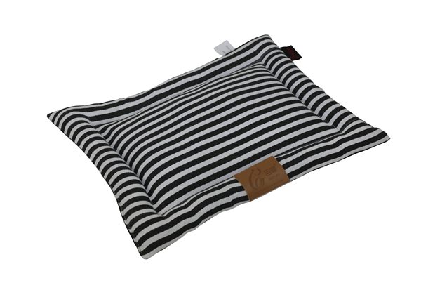 Manufacturer One-Piece Design Stripe Print Cotton Canvas Pet Bed Sofa Large Dog Mat Cushion Quilted Cat Mattress Pad Indoor Floor Decorative Machine Washable Cushion Pad OEM ODM for Wholesale
