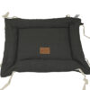 Transformer Pet Mat Carpet Stonewashed Linen Gray and Charcoal Pet Bed House Large Dog Mat Cushion Quilted Linen Cat Mattress Pad Indoor Floor Decorative Cushion Mat for Wholesale