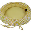 China Factory Donut Pet Mat Carpet Transformer Pet Bed House Large Dog Sofa Cushion Quilted T/C Cat Mattress Pad Indoor Floor Decorative Round Cushion Mat with Drawstring OEM ODM for Wholesale