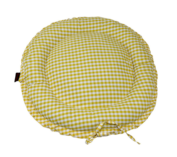 China Factory Donut Pet Mat Carpet Transformer Pet Bed House Large Dog Sofa Cushion Quilted T/C Cat Mattress Pad Indoor Floor Decorative Round Cushion Mat with Drawstring OEM ODM for Wholesale