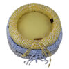 China Factory Donut Pet Mat Carpet Transformer Pet Bed House Large Dog Sofa Cushion Quilted T/C Cat Mattress Pad Indoor Floor Decorative Round Cushion Mat with Drawstring OEM ODM for Wholesale