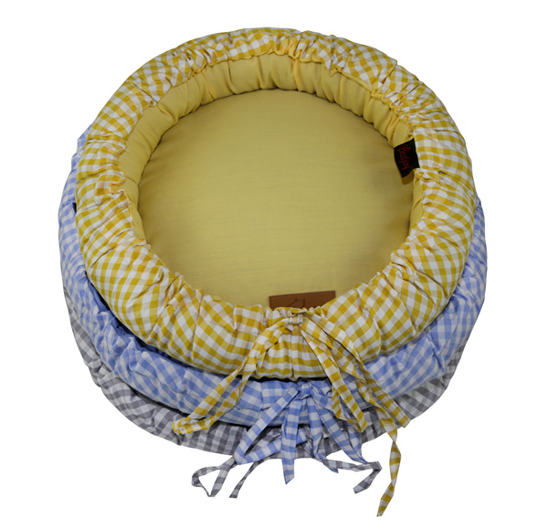 China Factory Donut Pet Mat Carpet Transformer Pet Bed House Large Dog Sofa Cushion Quilted T/C Cat Mattress Pad Indoor Floor Decorative Round Cushion Mat with Drawstring OEM ODM for Wholesale