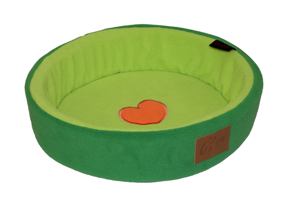 Handmade Warm Soft Pet Snuggle Bed House for Hedgehog Ferret Guinea Pig Washable Puppy Cat Round Nest Colorful Cuddler Sofa for Small Animals with Heart Shape Applique Embroidery for Wholesale