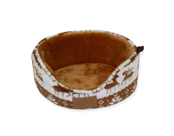 Wholesale Warm Soft Pet Snuggle Bed House for Hedgehog Ferret Guinea Pig Rabbit Washable Puppy Cat Cuddle Nest Colorful Flannel Cup Shape Sofa Bed for Small Animals Designer Christmas Holiday Gift