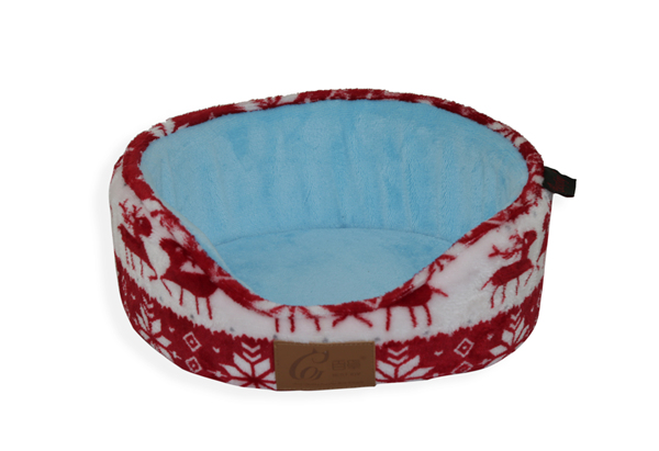 Wholesale Warm Soft Pet Snuggle Bed House for Hedgehog Ferret Guinea Pig Rabbit Washable Puppy Cat Cuddle Nest Colorful Flannel Cup Shape Sofa Bed for Small Animals Designer Christmas Holiday Gift