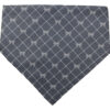 Supplier Adjustable Pet Dog Bandana Kerchief Custom Triangle Dog Bandana Bibs With Cartoon Buckle Closure Grey Bandana Scarfs for Puppy Dog Cat Pet Accessories OEM Neckwear for Wholesale