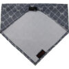 Supplier Adjustable Pet Dog Bandana Kerchief Custom Triangle Dog Bandana Bibs With Cartoon Buckle Closure Grey Bandana Scarfs for Puppy Dog Cat Pet Accessories OEM Neckwear for Wholesale