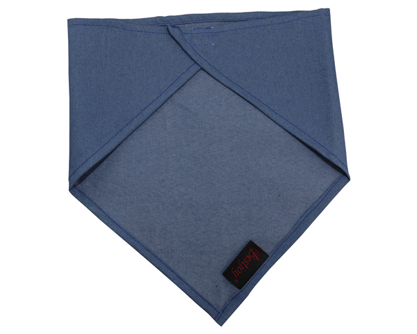 Customized Manufacturer Pet Dog Bandana Kerchief Custom Triangle Dog Bandana Bibs With Velcro Closure Urban Blue Denim Bandana Scarfs for Puppy Dog Cat Pet Accessories OEM ODM Cotton Neckwear