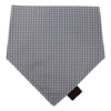 Wholesale Small Square Printing Cotton Pet Dog Bandana Kerchief Custom Triangle Grey Dog Bandana Bibs With Button Closure Bandana Scarfs for Puppy Dog Cat Pet Accessories OEM Double Layer Neckwear