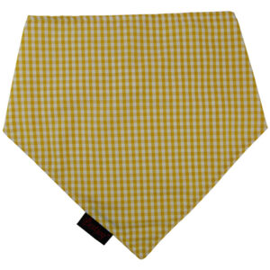 Manufacturer Small Square Printing Cotton Pet Dog Bandana Kerchief Custom Triangle Yellow Dog Bandana Bibs With Button Closure Bandana Scarf for Puppy Dog Cat Pet Accessories OEM Double Layer Neckwear