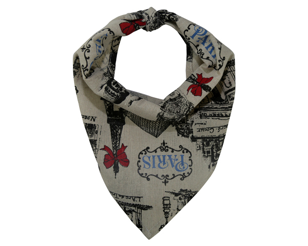 Free Sample Manufacturer Adjustable Printed Linen and Cotton Pet Bandana Kerchief Custom Triangle Dog Bandana Bibs Soft Pet Scarfs for Puppy Dog Cat Pet Accessories OEM Neckwear Pet Apparel Wholesale