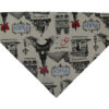 Free Sample Manufacturer Adjustable Printed Linen and Cotton Pet Bandana Kerchief Custom Triangle Dog Bandana Bibs Soft Pet Scarfs for Puppy Dog Cat Pet Accessories OEM Neckwear Pet Apparel Wholesale