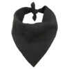 Manufacturer Adjustable Stonewashed Linen Pet Bandana Kerchief Custom Triangle Dog Bandana Bibs Soft Pet Scarfs for Puppy Dog Cat Charcoal Pet Accessories OEM Neckwear Pet Apparel for Wholesale