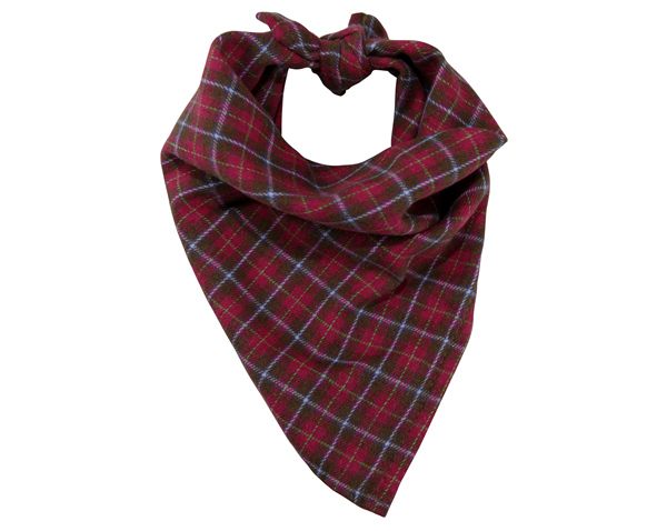 Designer Multifunctional Cotton Pet Bandana Kerchief Custom Square Dog Bandana Bibs Red Plaid Tartan Pet Scarfs for Puppy Dog Cat Stylish Pet Accessories OEM Neckwear Pet Apparel for Wholesale