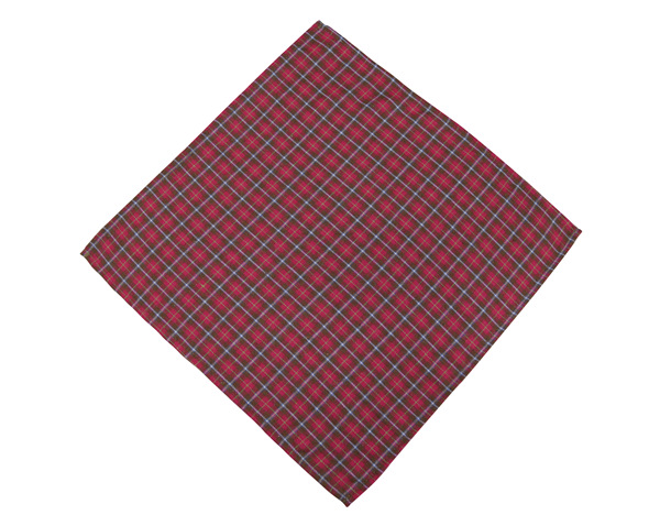 Designer Multifunctional Cotton Pet Bandana Kerchief Custom Square Dog Bandana Bibs Red Plaid Tartan Pet Scarfs for Puppy Dog Cat Stylish Pet Accessories OEM Neckwear Pet Apparel for Wholesale