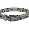 Hot Sale Adjustable Dog Collar with Welded D Ring High Quality Buckle Dog Collar Luxury Custom Puppy Collar in Floral Pattern Designer Dog Collar OEM Pet Accessories Dog Birthday Gift