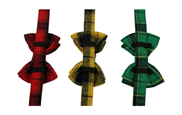 China Factory Adjustable Yellow Plaid Tartan Dog Collar with Welded D Ring High Quality Buckle Dog Collar Custom Cotton Puppy Collar Designer Dog Collar OEM Pet Accessories Dog Birthday Gift