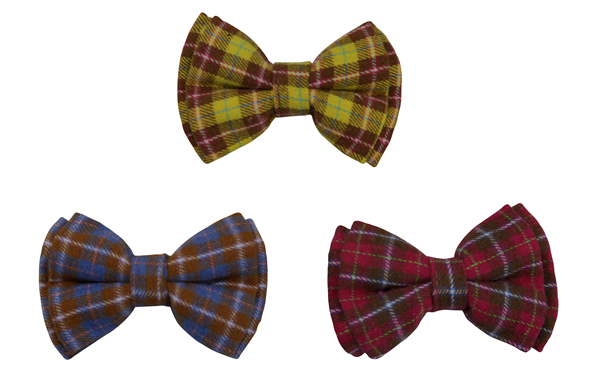 China Factory Manufacturer Pet Dog Cat Bow Tie Novelty Cotton Collar With Bow Tie Plaid Tartan Cat Bow Tie Handmade Dog Bow Tie Pet Accessories Necktie Slip onto Collar OEM for Wholesale