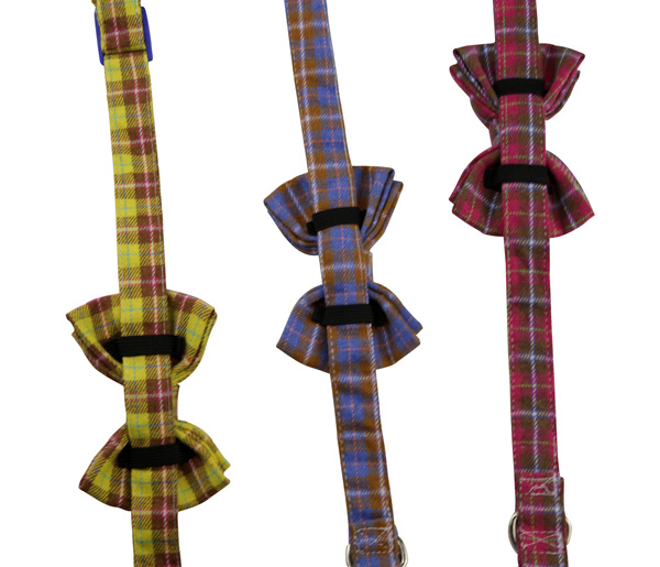 China Factory Manufacturer Pet Dog Cat Bow Tie Novelty Cotton Collar With Bow Tie Plaid Tartan Cat Bow Tie Handmade Dog Bow Tie Pet Accessories Necktie Slip onto Collar OEM for Wholesale