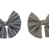 Popular Pet Dog Cat Big Sailor Bow Tie Novelty Collar With Bow Tie Striped Natural Grey Linen and Cotton Cat Bow Tie Handmade Dog Bow Tie Pet Accessories Necktie Slip onto Collar OEM ODM for Wholesale
