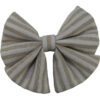 Popular Pet Dog Cat Big Sailor Bow Tie Novelty Collar With Bow Tie Striped Natural Grey Linen and Cotton Cat Bow Tie Handmade Dog Bow Tie Pet Accessories Necktie Slip onto Collar OEM ODM for Wholesale