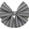 Popular Pet Dog Cat Big Sailor Bow Tie Novelty Collar With Bow Tie Striped Natural Grey Linen and Cotton Cat Bow Tie Handmade Dog Bow Tie Pet Accessories Necktie Slip onto Collar OEM ODM for Wholesale