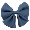 Designer Pet Dog Cat Big Sailor Bow Tie Novelty Collar With Bow Tie Urban Denim Cat Bow Tie Handmade Dog Bow Tie Pet Accessories Necktie Slip onto Collar OEM for Wholesale Top Bestseller