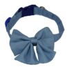 Designer Pet Dog Cat Big Sailor Bow Tie Novelty Collar With Bow Tie Urban Denim Cat Bow Tie Handmade Dog Bow Tie Pet Accessories Necktie Slip onto Collar OEM for Wholesale Top Bestseller
