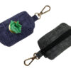 High Quality Portable Poop Bag Holder Embossed T/C Brass Grommet Waterproof Zipper Dog Waste Pouch Pet Waste Bag Dispenser Dog Walking Bag Pet Treat Bag Poop Bag Carrier OEM for Wholesale