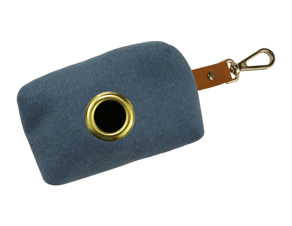Manufacturer Luxury Poop Bag Holder Soft Durable Wool Brass Grommet Waterproof Zipper Dog Waste Pouch Pet Waste Bag Dispenser Dog Walking Bag Pet Treat Bag Poop Bag Carrier OEM for Wholesale