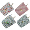Wholesale Pet Treat Bag Dog Walking Bag Poop Bag Holder Durable Zipper Closure Waterproof Lined Dog Waste Pouch Pet Waste Bag Dispenser Dog Bag Carrier Houndstooth Print Pet Accessories