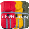 Wholesale Customized Pet Coat Soft Reflective Fabric With Fleece Lining Breathable Durable Good Quality Pet Apparel Warm Dog Clothes Outdoor Hoodie For Dogs