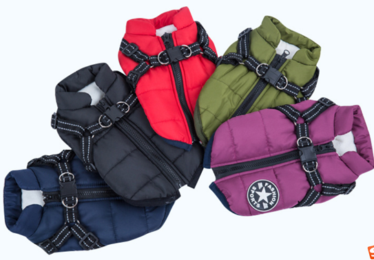 2021 New Designer Pet Apparel Breathable Dog Jacket Durable Fashion Dog Clothes Safe Visible Waterproof Large Dog Coat To Protect Dogs