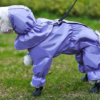 Supplier Exquisite Sun Block Lightweight Pet Raincoat Comfortable Dog Raincoat for Summer Stylish Dog Hoodie Windproof Jacket Pet Waterproof Customized Clothes Designer Pet Apparel