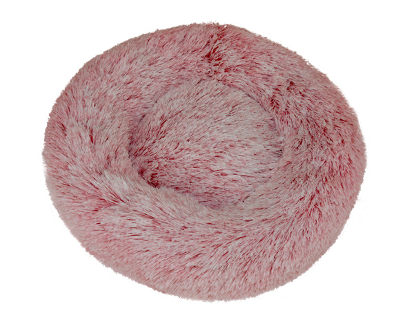 China Supplier Cheap Pet Bed House Round Dog Sofa Cushion Washable Cat Cuddler Bed Soft Pet Nesting Sofa Mat One-Piece Design Hot Sale OEM ODM for Wholesale