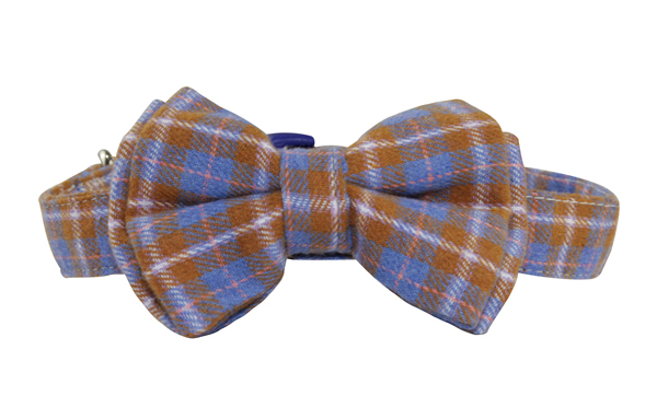 China Factory Manufacturer Pet Dog Cat Bow Tie Novelty Cotton Collar With Bow Tie Plaid Tartan Cat Bow Tie Handmade Dog Bow Tie Pet Accessories Necktie Slip onto Collar OEM for Wholesale